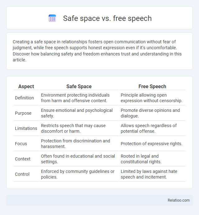 Safe space vs. free speech - What is The Difference?
