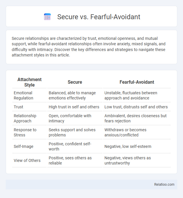 Secure vs. Fearful-Avoidant - What is The Difference?