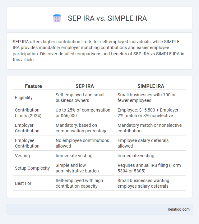 SEP IRA vs. SIMPLE IRA - What is The Difference?