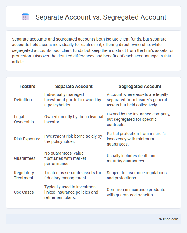 Separate Account vs. Segregated Account - What is The Difference?