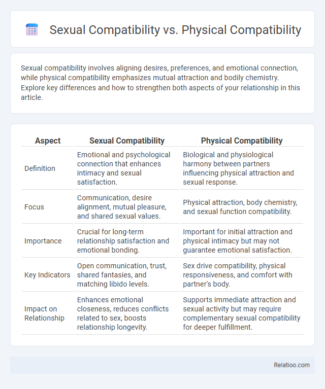 Sexual Compatibility vs. Physical Compatibility - What is The Difference?