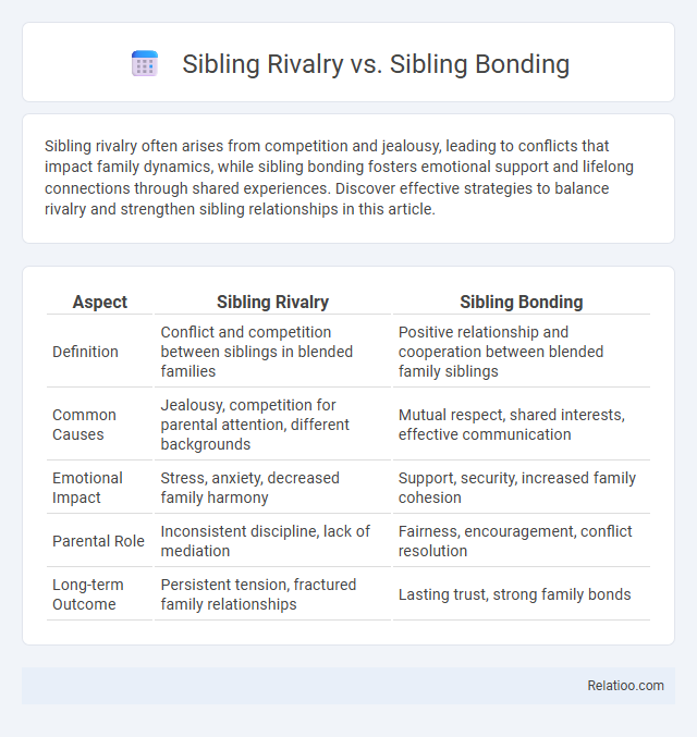 Sibling Rivalry vs. Sibling Bonding - What is The Difference?