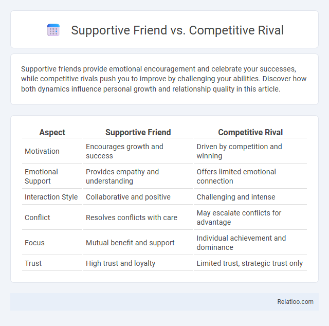 Supportive Friend vs. Competitive Rival - What is The Difference?