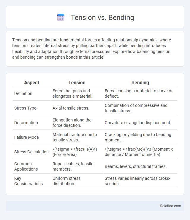 Tension vs. Bending - What is The Difference?