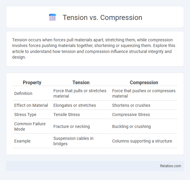 Tension vs. Compression - What is The Difference?