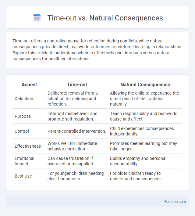 Time-out vs. Natural Consequences - What is The Difference?