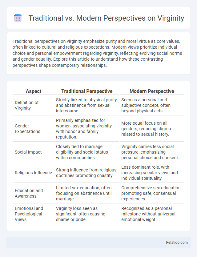 Traditional vs. Modern Perspectives on Virginity - What is The Difference?