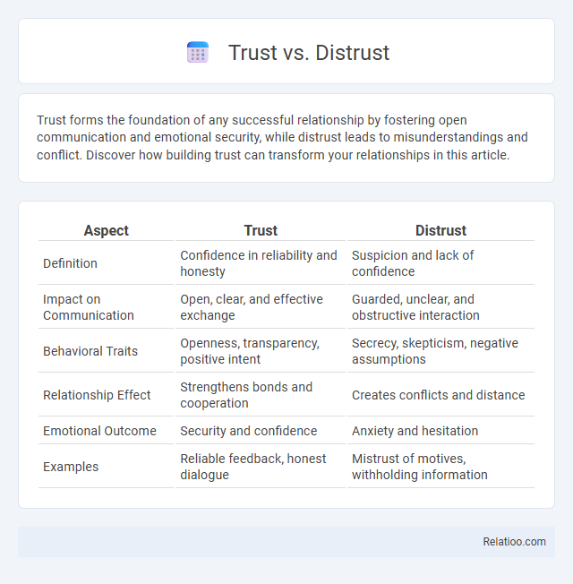 Trust vs. Distrust - What is The Difference?
