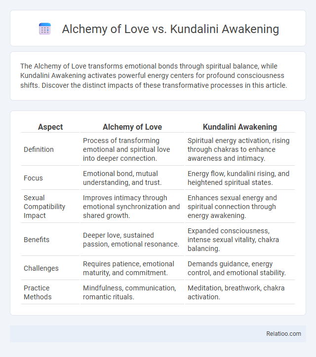 Alchemy of Love vs. Kundalini Awakening - What is The Difference?