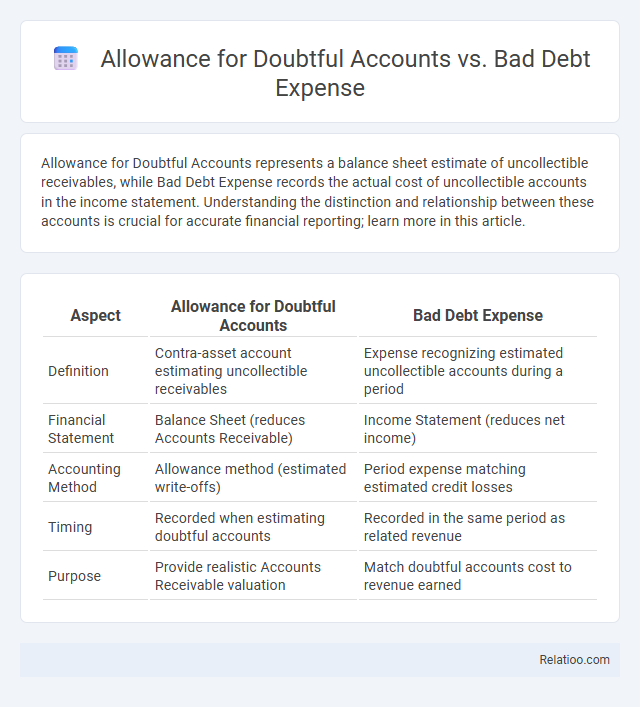 Allowance for Doubtful Accounts vs. Bad Debt Expense - What is The Difference?