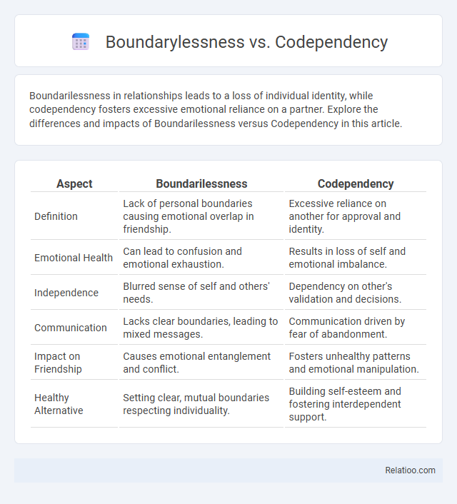 Boundarylessness vs. Codependency - What is The Difference?