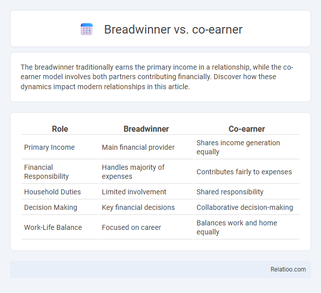 Breadwinner vs. co-earner - What is The Difference?