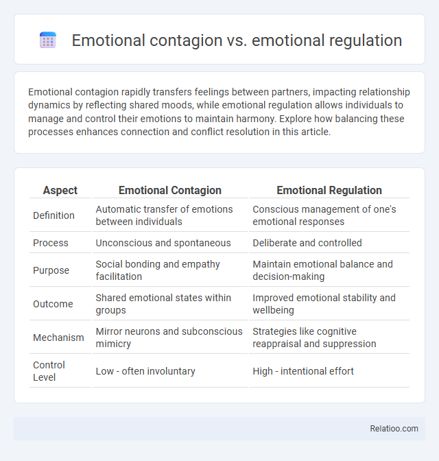 Emotional contagion vs. emotional regulation - What is The Difference?