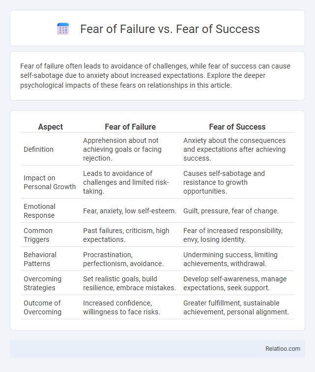 Fear of Failure vs. Fear of Success - What is The Difference?