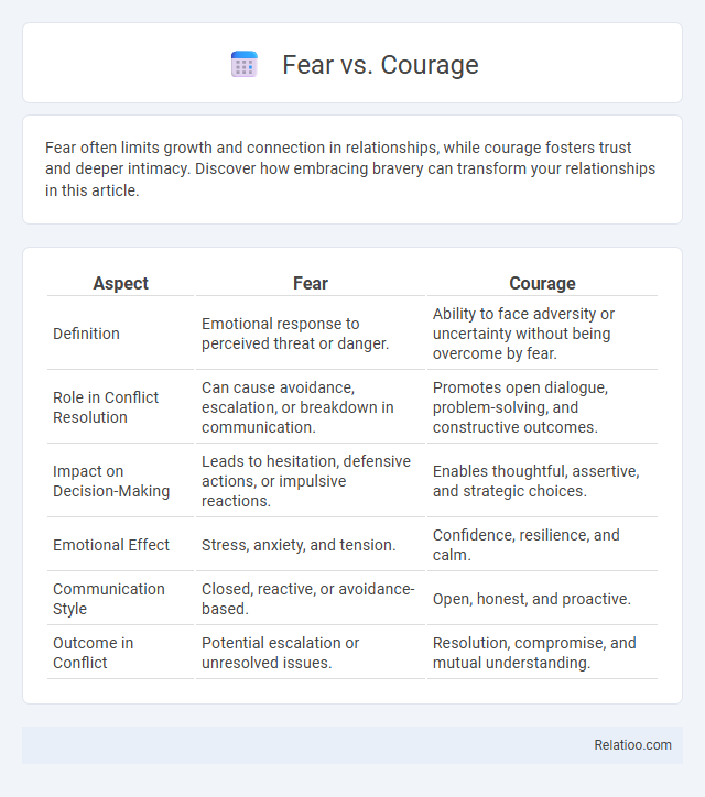 Fear vs. Courage - What is The Difference?