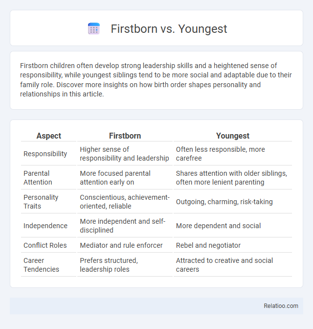 Firstborn vs. Youngest - What is The Difference?