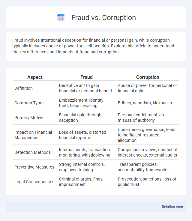 Fraud vs. Corruption - What is The Difference?