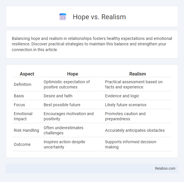 Hope vs. Realism - What is The Difference?