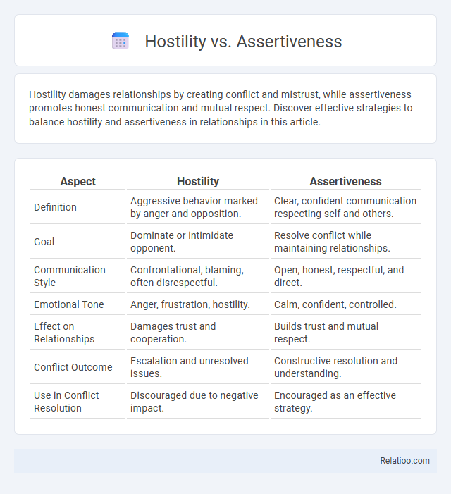 Hostility vs. Assertiveness - What is The Difference?