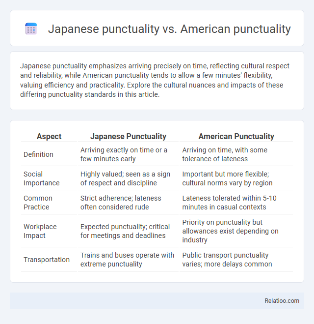 Japanese punctuality vs. American punctuality - What is The Difference?