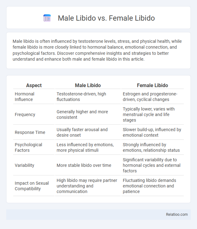 Male Libido vs. Female Libido - What is The Difference?