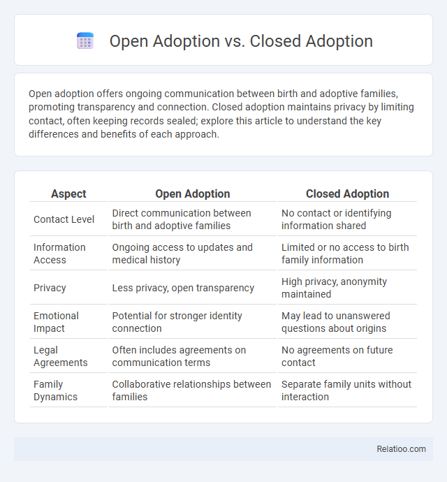 Open Adoption vs. Closed Adoption - What is The Difference?