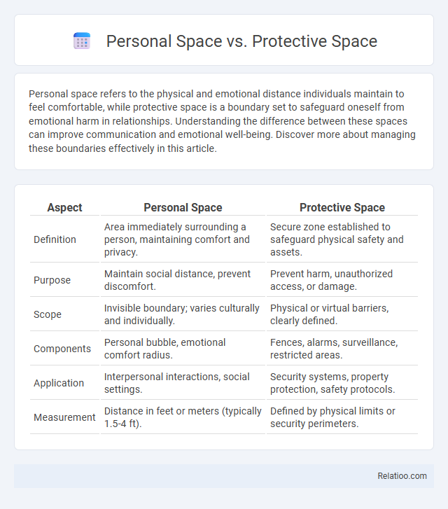 Personal Space vs. Protective Space - What is The Difference?