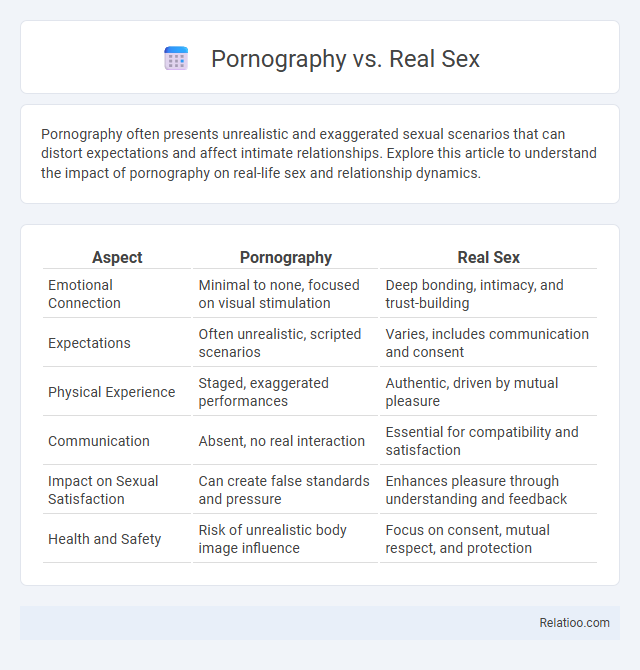 Pornography vs. Real Sex - What is The Difference?