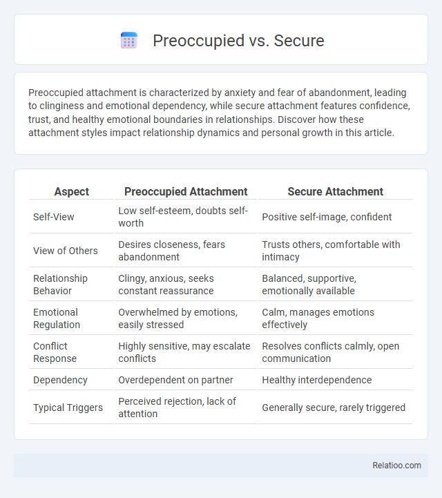 Preoccupied vs. Secure - What is The Difference?