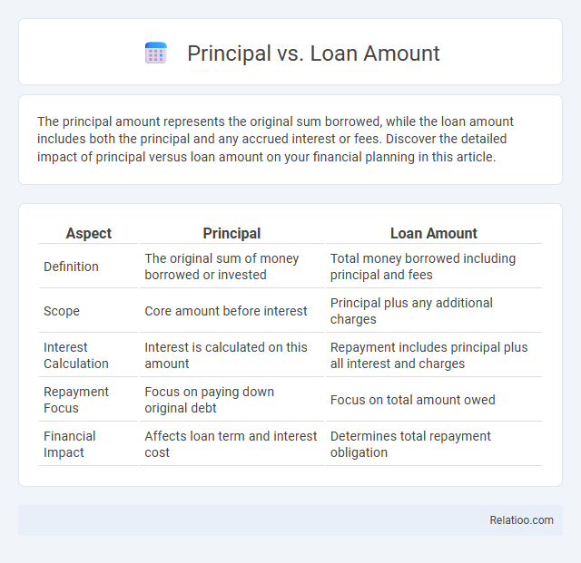 Principal vs. Loan Amount - What is The Difference?