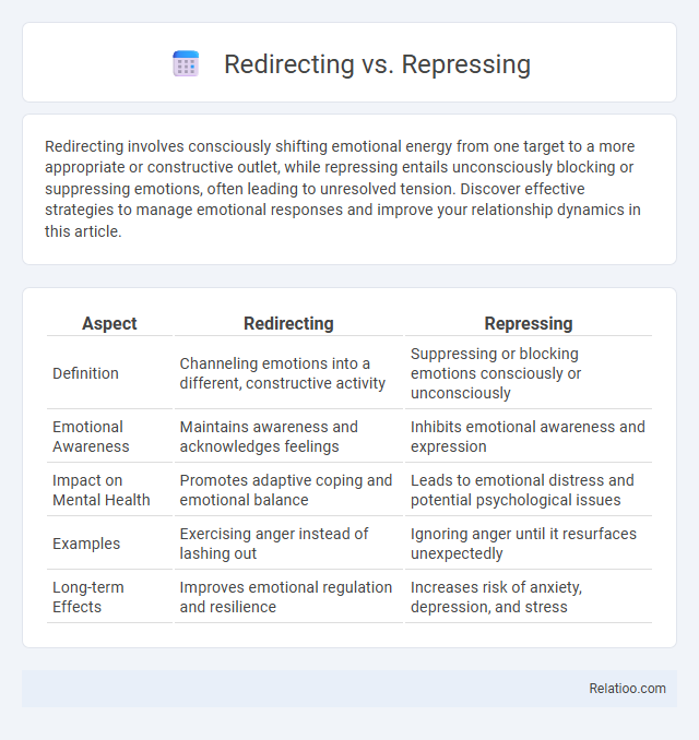 Redirecting vs. Repressing - What is The Difference?