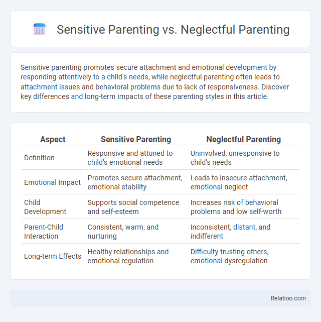 Sensitive Parenting vs. Neglectful Parenting - What is The Difference?