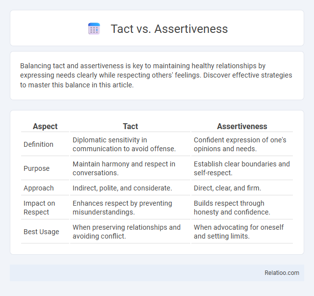 Tact vs. Assertiveness - What is The Difference?