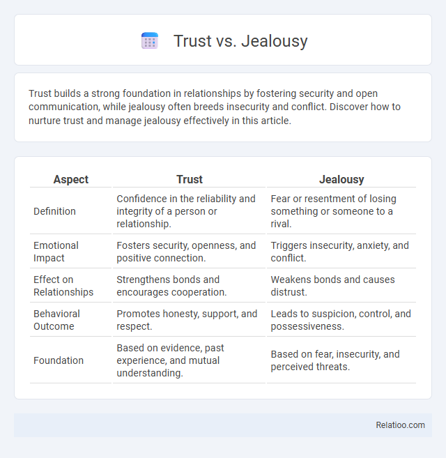 Trust vs. Jealousy - What is The Difference?