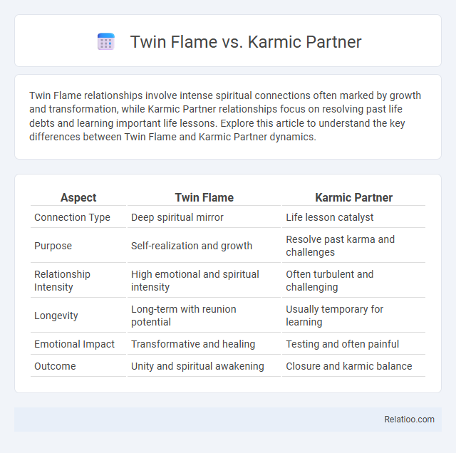 Twin Flame vs. Karmic Partner - What is The Difference?
