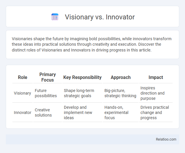 Visionary vs. Innovator - What is The Difference?