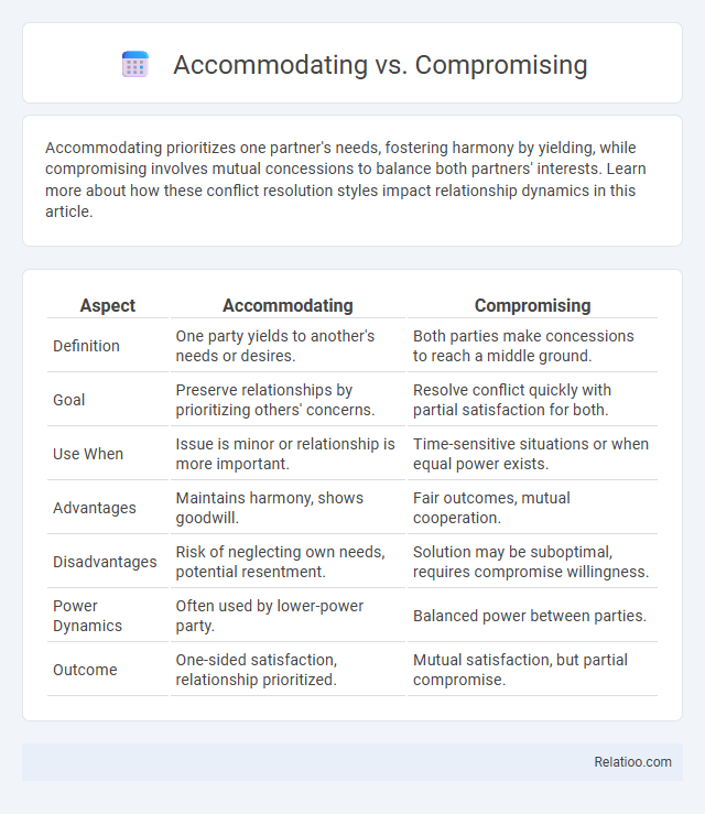 Accommodating vs. Compromising - What is The Difference?