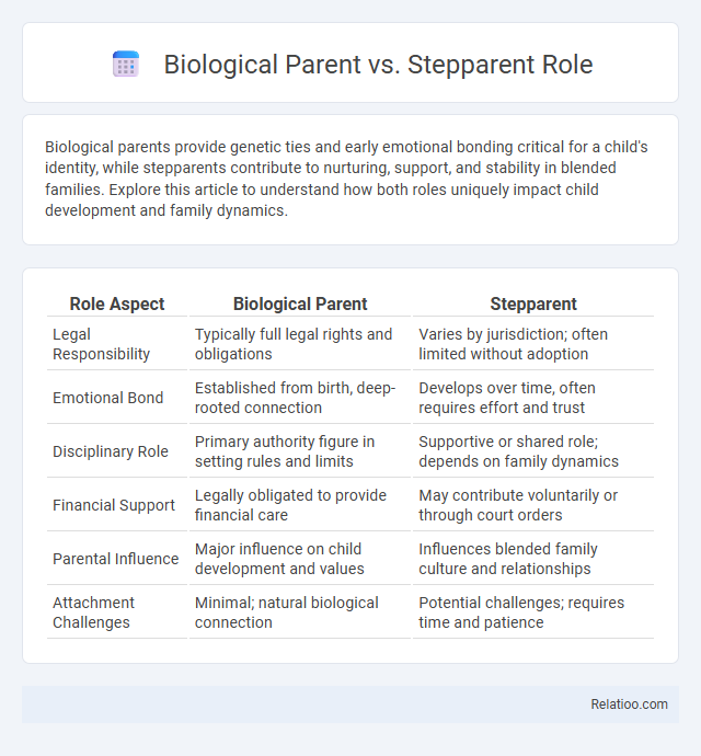 Biological Parent vs. Stepparent Role - What is The Difference?