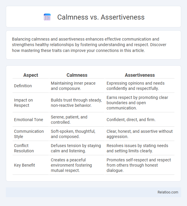 Calmness vs. Assertiveness - What is The Difference?
