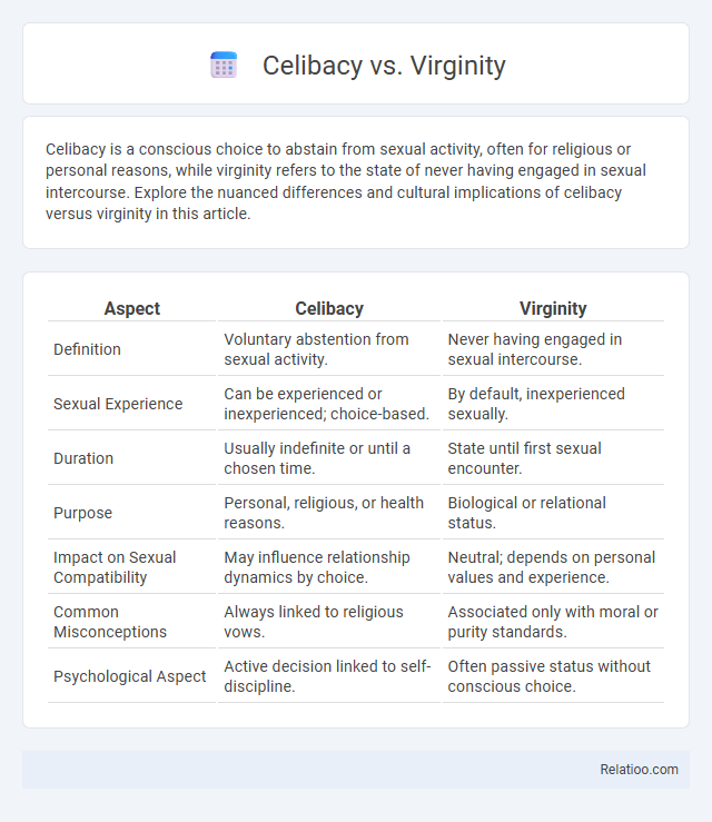 Celibacy vs. Virginity - What is The Difference?