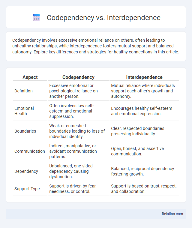 Codependency vs. Interdependence - What is The Difference?