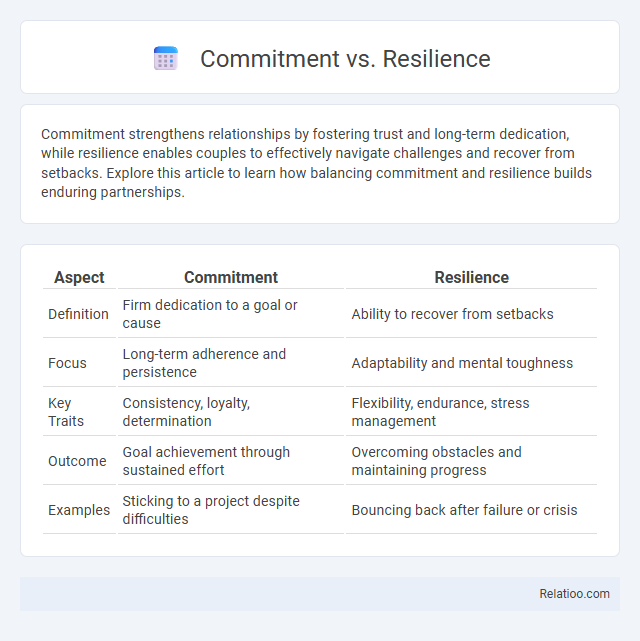 Commitment vs. Resilience - What is The Difference?
