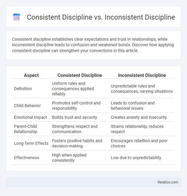 Consistent Discipline vs. Inconsistent Discipline - What is The Difference?