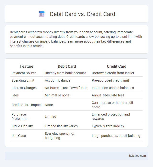 Debit Card vs. Credit Card - What is The Difference?