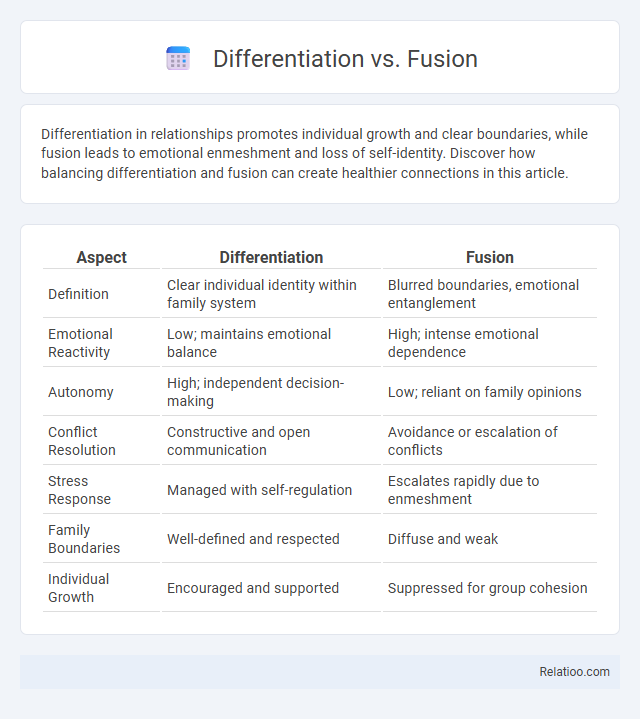Differentiation vs. Fusion - What is The Difference?