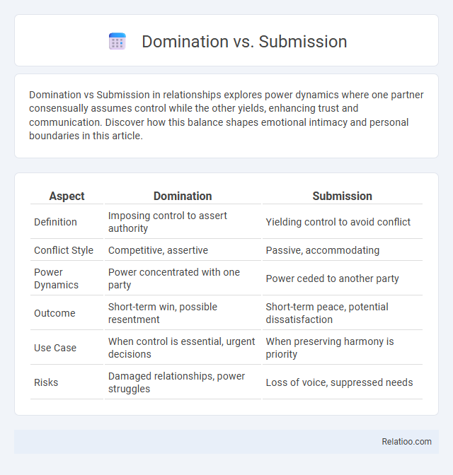 Domination vs. Submission - What is The Difference?