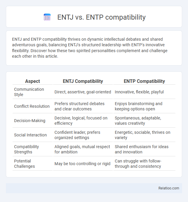 ENTJ vs. ENTP compatibility - What is The Difference?