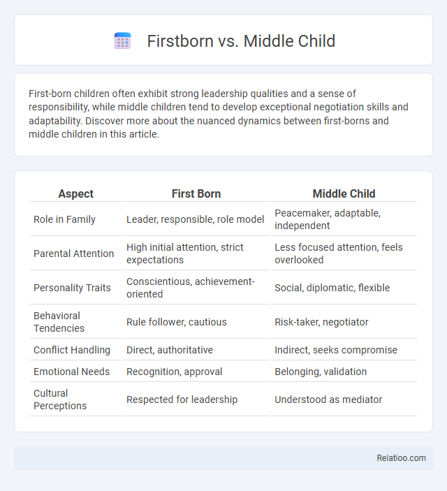 Firstborn vs. Middle Child - What is The Difference?