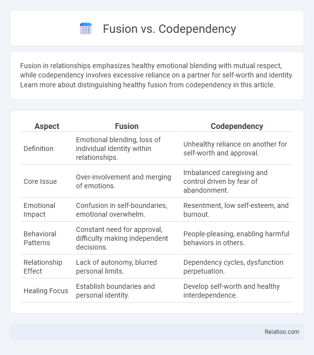 Fusion vs. Codependency - What is The Difference?