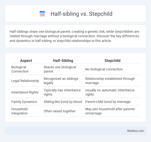 Half-sibling vs. Stepchild - What is The Difference?